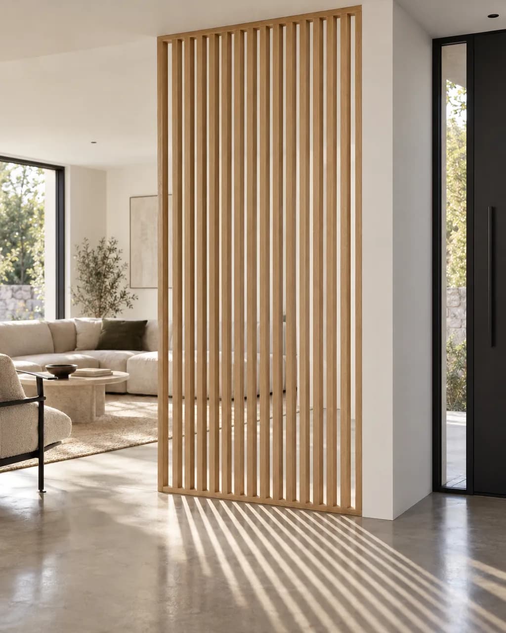 Classique · Claustra bois intérieur