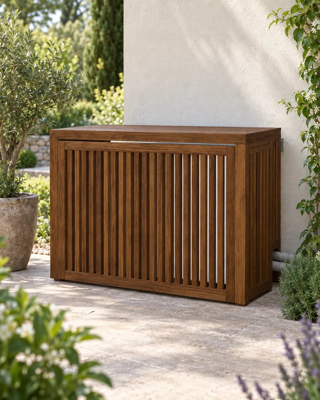 Essentiel · Cache clim et pompe à chaleur