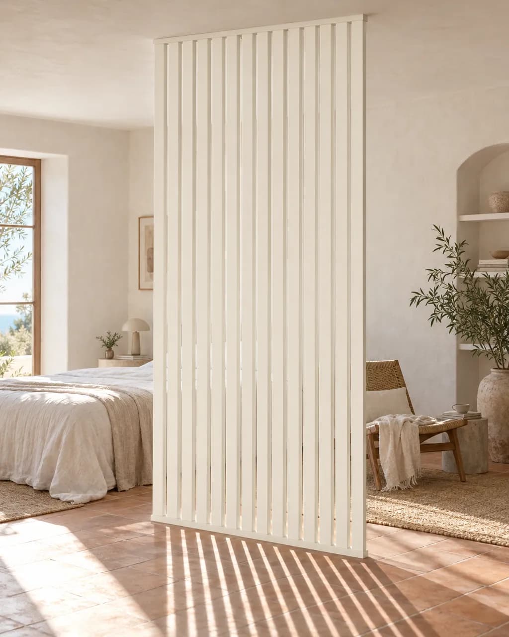 Riviera · Claustra bois intérieur