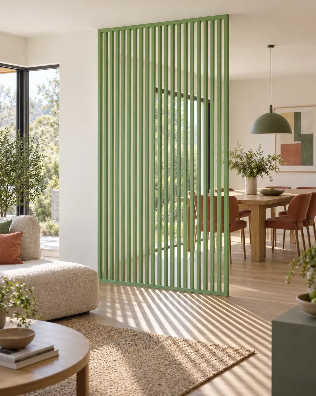 Sauge · Claustra bois intérieur