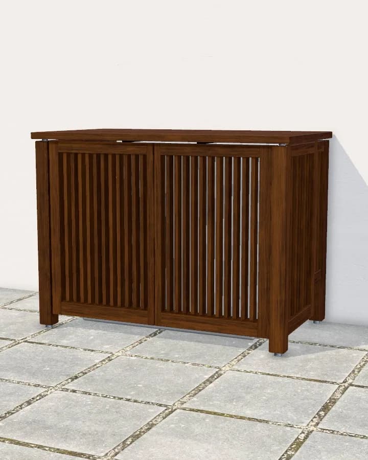 Pompe à chaleur · Vue 3D